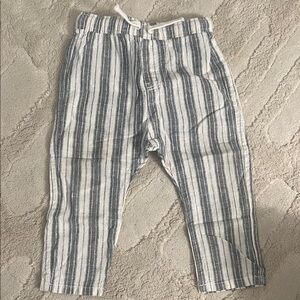H&M Toddler Boy Linen Pants 12-18 Mo